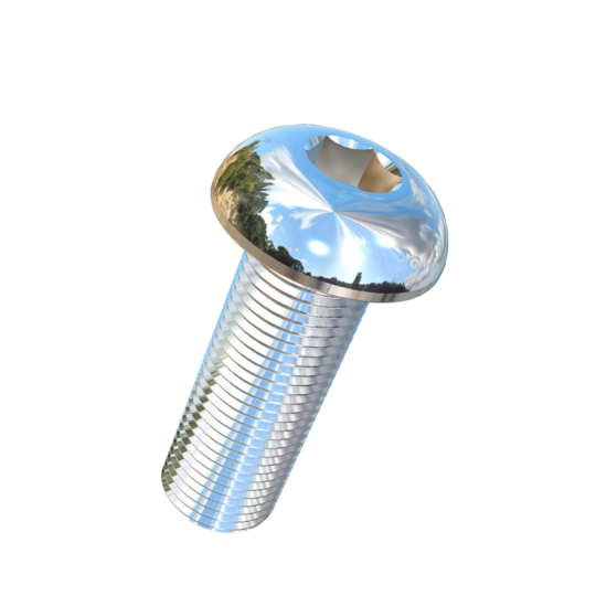 Titanium M16-1.5 Pitch X 45mm Button Head Socket Drive Allied Titanium Machine Screw